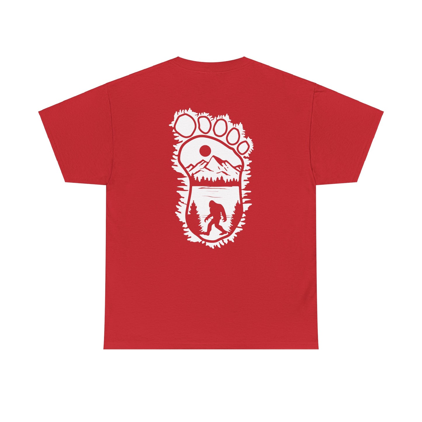 Two Bigfoot designs Heavy cotton T-shirt