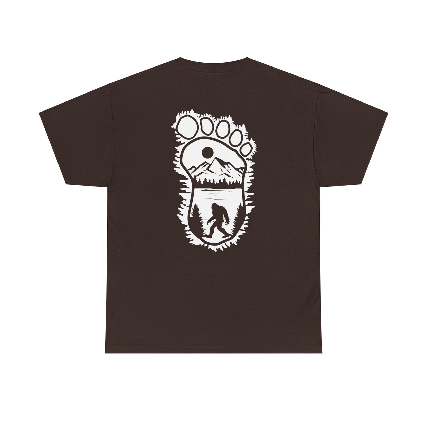 Two Bigfoot designs Heavy cotton T-shirt